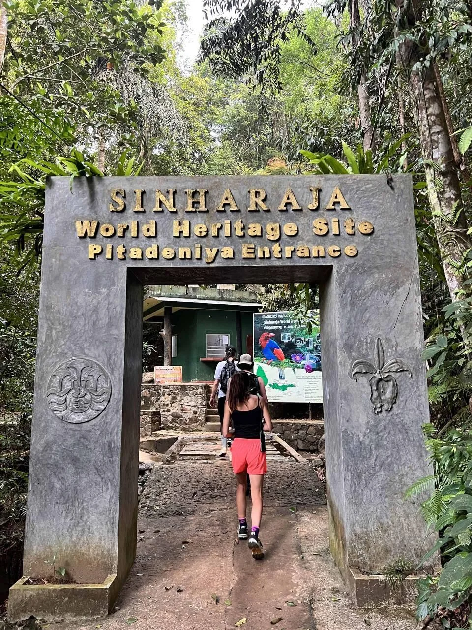 Sinharaja Rainforest Entrance - UNESCO World Heritage Site
